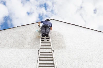 Peinture extérieure à Crédin — façades et ravalement
